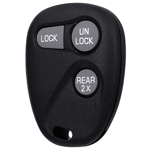 ZENITHIKE Keyless Entry Remote Key Fob 3 Buttons for 97-02 for Chevy for GMC for Oldsmobile Express Sonoma for Astro for Suburban for Tahoe Yukon Jimmy Savana Bravada 16207901-5 X 1pcs