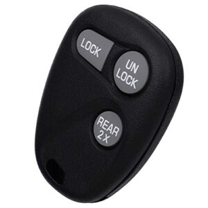 ZENITHIKE Keyless Entry Remote Key Fob 3 Buttons for 97-02 for Chevy for GMC for Oldsmobile Express Sonoma for Astro for Suburban for Tahoe Yukon Jimmy Savana Bravada 16207901-5 X 1pcs