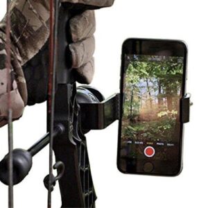 smartphone camera bow phone mount for use with iphone,samsung,gopro, and more, Ⅱupgrade