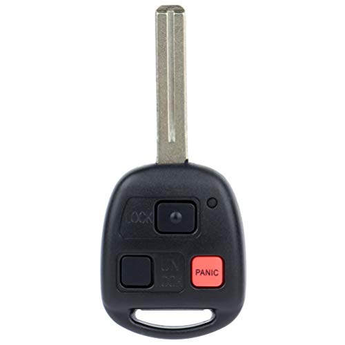 OCPTY 1 X Flip Key Entry Remote Control Key Fob Transmitter Replacement for 1999-2003 for Lexus RX300 N14TMTX-1 3 Buttons 312 Mhz N14TMTX-1+4C chips