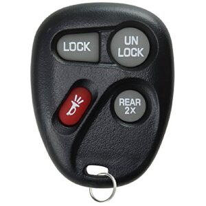 keylessoption keyless entry remote control car key fob replacement for 16245100-29