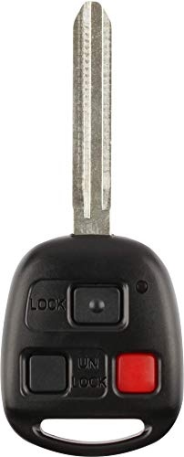 For 98-02 Toyota Land Cruiser Keyless Entry Remote Key Fob Combo 3BTN 4C Chip