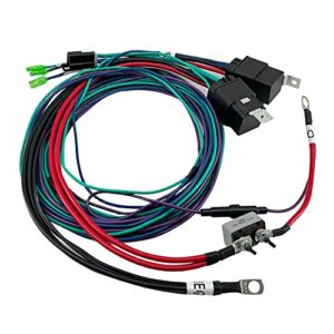 altbet wiring cable harness kit compatible with marine cmc/th tilt trim unit jack plate #7014g