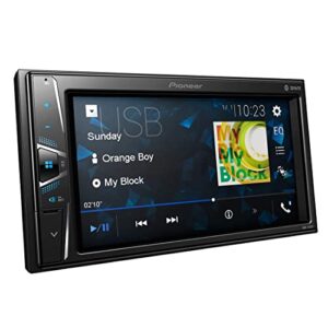 pioneer double din digital multimedia video receiver 6.2″ with bluetooth