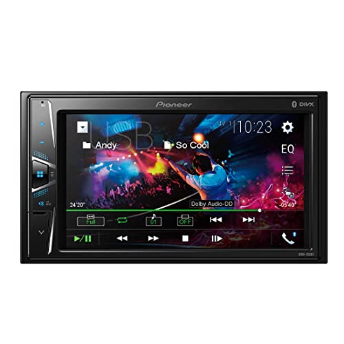 Pioneer Double Din Digital Multimedia Video Receiver 6.2" with Bluetooth