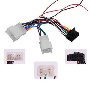 Radio Wiring Harness Pioneer Headunits Compatible with Toyota| Fits for All Non-JBL Toyota and Scion Models 1987-17(Does not Fits for JBL Cars) | Fits for 2016-19 Models (All BRZs)