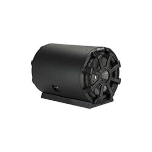 kicker 46cwtb84 tb8 8-inch loaded weather-proof subwoofer enclosure w/passive radiator – 4-ohm, 300 watt