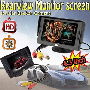 BW 4.3 Inch LCD TFT Rearview Monitor Screen for Car Backup Camera
