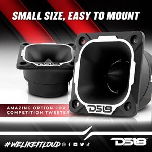 DS18 PRO-TWN3 PRO 2.5 Inches High Compression Neodymium Tweeter 200 Watts 1" Voice Coil (1 Speaker)