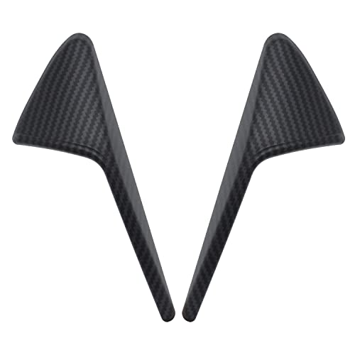 amavoler Turn Signal Side Camera Protection Cover Fit for Tesla Model 3 Model Y, Perfect Decoration Accessories for Your Side Camera. (Matt Carbon Fiber Pattern)