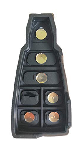 KAWIHEN Keyless Entry Remote Fob Skin Replacement for Chrysler 300 T&C, Dodge Charger Challenger Grand Caravan Ram 1500 2500 3500 4500 Jeep Commander Grand Cherokee M3N5WY783X IYZ-C01C 267F-5WY783X