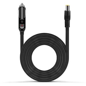 ihaospace dc 8 mm car charging cable, dc7909 7.9 x 5.5mm car cigarette lighter cable for bluetti eb70 eb3a powerstation