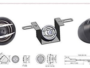 PIONEER TS-A300TW 20mm 450 Watt Component Tweeter