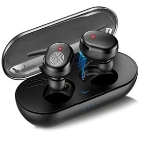 waterproof bluetooth 5.2 true wireless headset,touch control,30h cycle playback time tws t,with charging box and microphone,in-ear stereo headset bbb