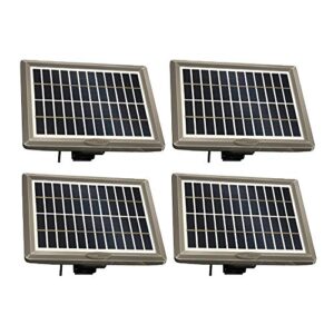 cuddeback pw-3600 solar power bank bundle (4 items)