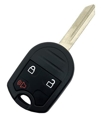 Keyless Remote Car Key Fob Fit for Ford F-150 2004-2014 F-250 F-350 2004-2016 F-450 Flex 2009-2017 Explorer 2001-2015 Escape Ranger 2001-2011 Fusion Econoline Mercury CWTWB1U793 (Black)