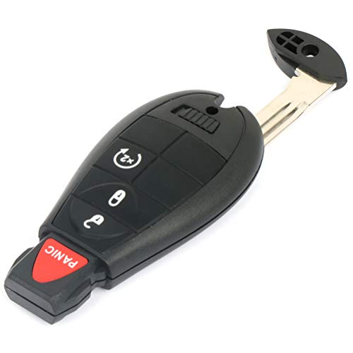 OCPTY 1X Flip Key Entry Remote Control Entry Remote Key Fob Transponder Ignition Key for 15 16 17 for Ram 1500 2500 3500 4000 4500 5500 3.0L 3.6L 5.7L 6.4L 6.7L GQ4-53T