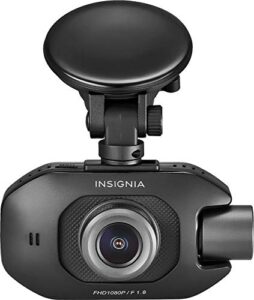 insignia – front and rear camera dash cam – black