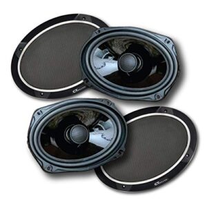 CT Sounds Strato 6x9” 320 Watt 2-Way Weatherproof Coaxial Car Speakers, Pair