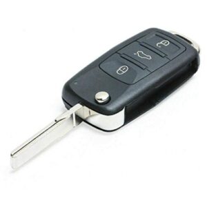 Keymall keyless Entry Replacement Car Key 315MHz ID48 3+1B Fob Remote for Volkswagen VW Golf Eos GTI Jetta Passat Touareg Tiguan CC, 5K0837202R, NBG010180T