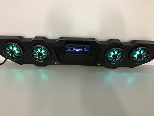 SD PIONEER1KRGB - Pioneer 1000 Stereo Radio System BT UTV Side by Side Color Changing Lights