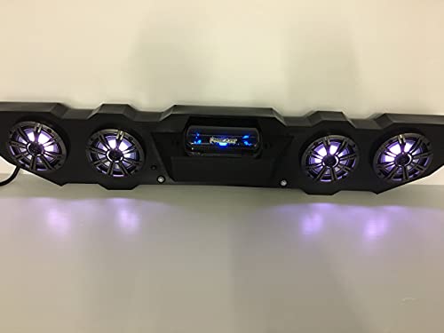 SD PIONEER1KRGB - Pioneer 1000 Stereo Radio System BT UTV Side by Side Color Changing Lights