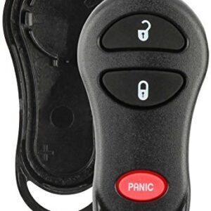 Discount Keyless Replacement Shell Case and Button Pad Compatible with GQ43VT9T, GQ43VT13T, GQ43VT17T