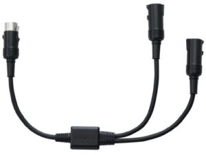 kenwood ca-y107mr y-adaptor cable for control of (2) kenwood marine remotes to control your kenwood marine stereo (remotes not included)