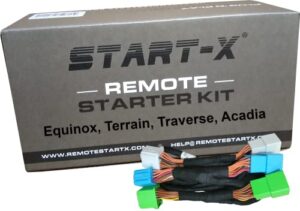 start-x remote start kit for equinox, terrain, traverse 2018-2023 || acadia 2017 – 2023 || fully plug n play || simple install || press lock 3 times to remote start. 2018, 2019, 2020, 2021, 2022, 2023