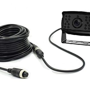 Fookoo 5 Meter/16FT 4-Pin Extended Cable for Wired Backup Camera (D4P5M)