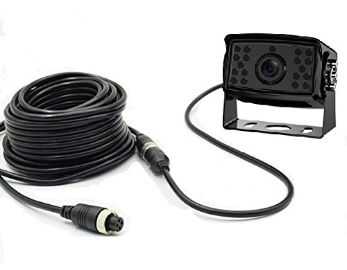 Fookoo 5 Meter/16FT 4-Pin Extended Cable for Wired Backup Camera (D4P5M)