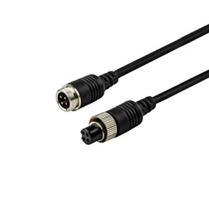 Fookoo 5 Meter/16FT 4-Pin Extended Cable for Wired Backup Camera (D4P5M)