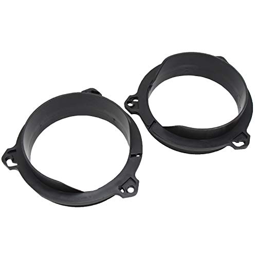 RED WOLF Door Speaker Adapter Spacer Ring 6.5/6.75 Inch Replacement for Toyota 1998-2015, Lexus 1999-2015, Scion 2004-2014 Aftermarket Speaker Adapter Bracket Mount 1 Pair