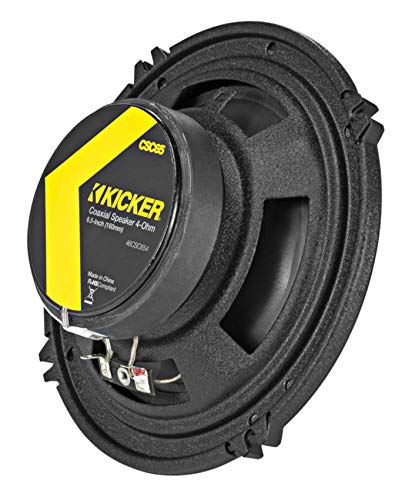 KICKER (2) 46CSC654 6.5" 300w Car Audio Speakers+(2) 46CSC464 4x6 300w Speakers