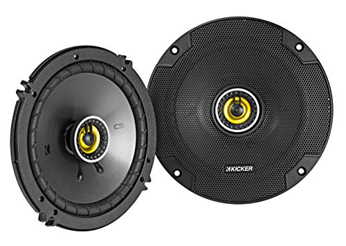 KICKER (2) 46CSC654 6.5" 300w Car Audio Speakers+(2) 46CSC464 4x6 300w Speakers