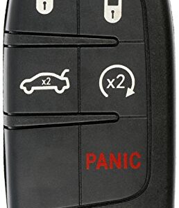 KeylessOption Keyless Entry Remote Car Smart Key Fob Starter for Dodge Dart Charger Challenger M3N-40821302