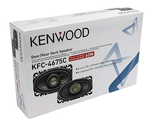 Kenwood KFC-4675C 60-Watt 4-Inch x 6-Inch Two-Way Speaker System