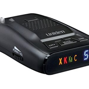 Uniden DFR3 Long Range Laser/Radar Detector with 360 Degree Protection, 3 Modes, Highway/City/City 1 Modes, Easy to Read ICON Display with Numeric Signal Strength Counter