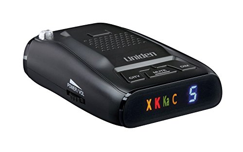 Uniden DFR3 Long Range Laser/Radar Detector with 360 Degree Protection, 3 Modes, Highway/City/City 1 Modes, Easy to Read ICON Display with Numeric Signal Strength Counter