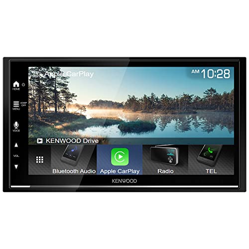 KENWOOD DMX7709S 6.8-Inch Capacitive Touch Screen, Car Stereo, CarPlay and Android Auto, Bluetooth, AM/FM Radio, MP3 Player, USB Port, Double DIN, 13-Band EQ, SiriusXM