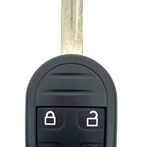 Keyless Remote Car Key Fob Fit for Ford Explorer 2001-2015 Mustang 2005-2014 Expedition 2003-2017 Edge 2007-2015 Focus 2006-2011 Lincoln Mercury Sable CWTWB1U793 (Black)