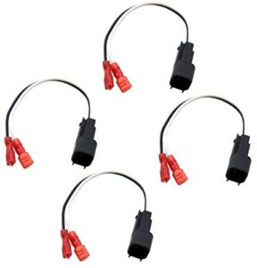 harmony audio compatible with 2014-19 chevy silverado ha-724572 factory speaker to aftermarket replacement harness