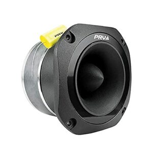 PRV AUDIO TW700Ti Super Tweeter, 4" Titanium Bullet Super Tweeter 8 Ohm Black, 1.5" VC Pro Audio High Frequency Driver, 107dB 120 Watts RMS, Built-in Polyester Capacitor (Single)