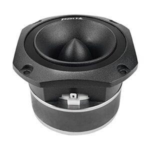 PRV AUDIO TW700Ti Super Tweeter, 4" Titanium Bullet Super Tweeter 8 Ohm Black, 1.5" VC Pro Audio High Frequency Driver, 107dB 120 Watts RMS, Built-in Polyester Capacitor (Single)