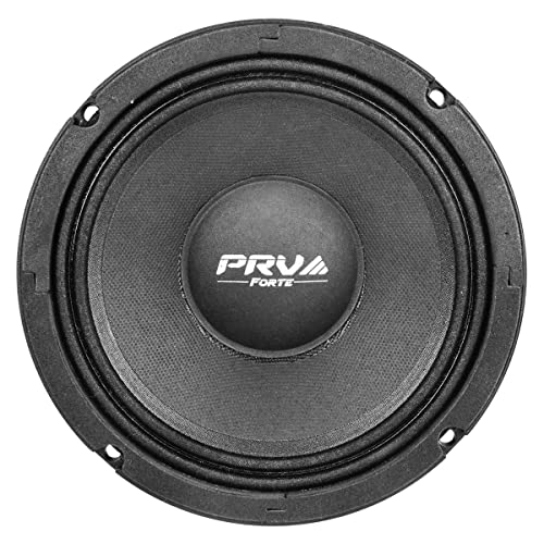 PRV AUDIO 6.5 Inch Midbass Speaker 6MB550FT 8 Ohm Loudspeaker with 550 Watts Program Power, 275 Watts RMS Power, Pro Audio Mid Bass Loudspeaker (Single)