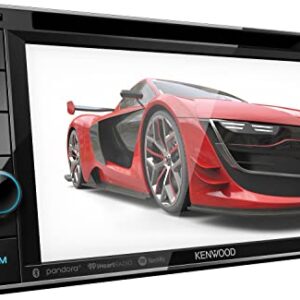 KENWOOD eXcelon DDX396BT Double DIN SiriusXM Ready Bluetooth in-Dash DVD/CD/AM/FM Car Stereo Receiver w/ 6.2" Touchscreen