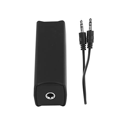 Ground Loop Noise Isolator Noise Filter Eliminator with 3.5mm Audio Cable for Car Stereo Systems and Home Audio Systems