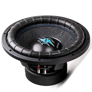 Hifonics BRW12D4 2000 Watts 12 Inch Brutus Car Audio Subwoofer with Heavy Gauge, Powder Coated, Aluminum Die-Cast Basket, Dual 70 Oz Magnet, 3 Inches Voice Coil - Dual 4 Ohm - 12 in