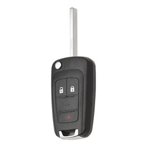 xinxusong car key fob oht01060512 keyless control entry remote vehicles replacement 3 button compatible with 20873621 20873623 5913598