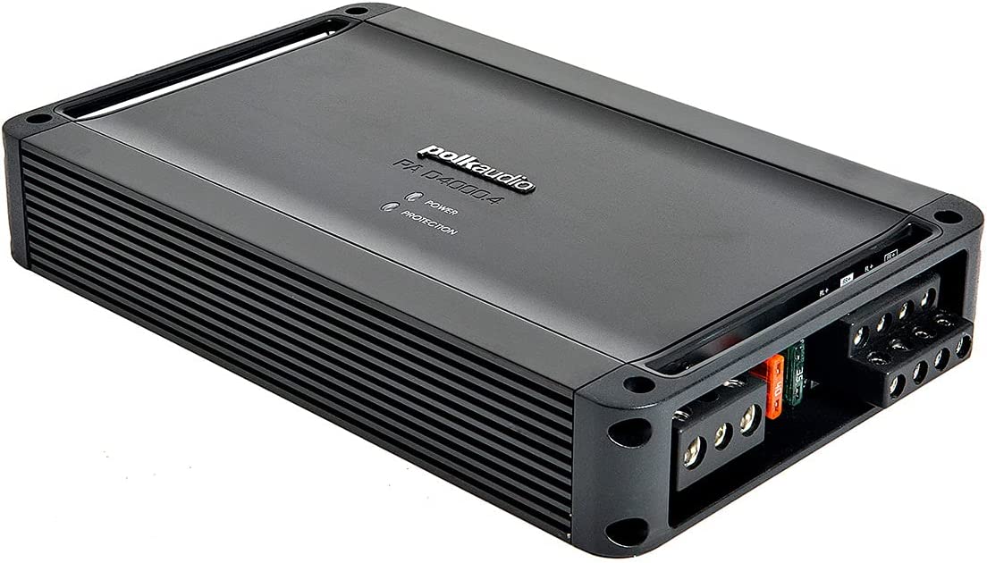 Polk Audio PA D4000.4 (PAD4000.4) 800W RMS PA D Series Class-D 4-Channel Car Amplifier